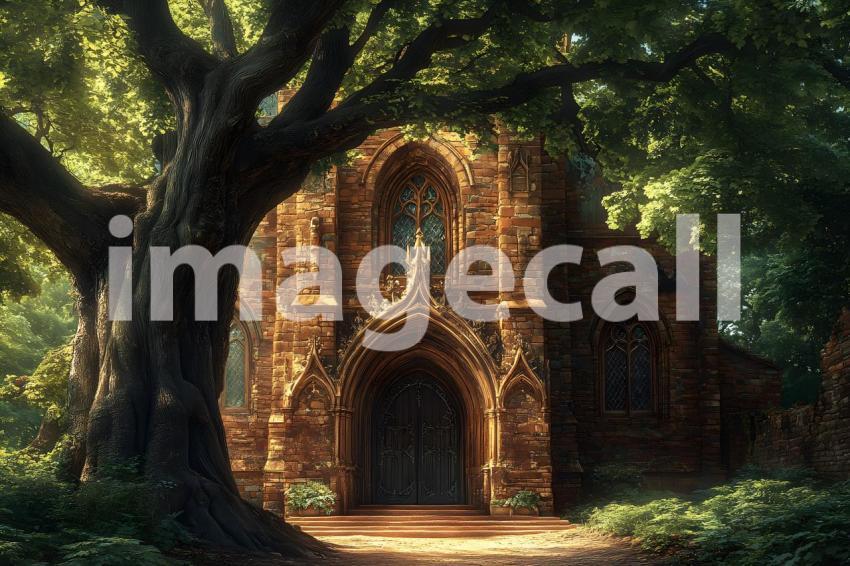 086 witch s hidden hideout 310 backdrops b25038