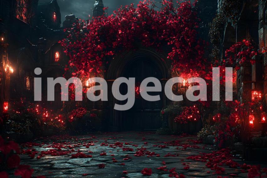 092 witch s hidden hideout 310 backdrops b25038