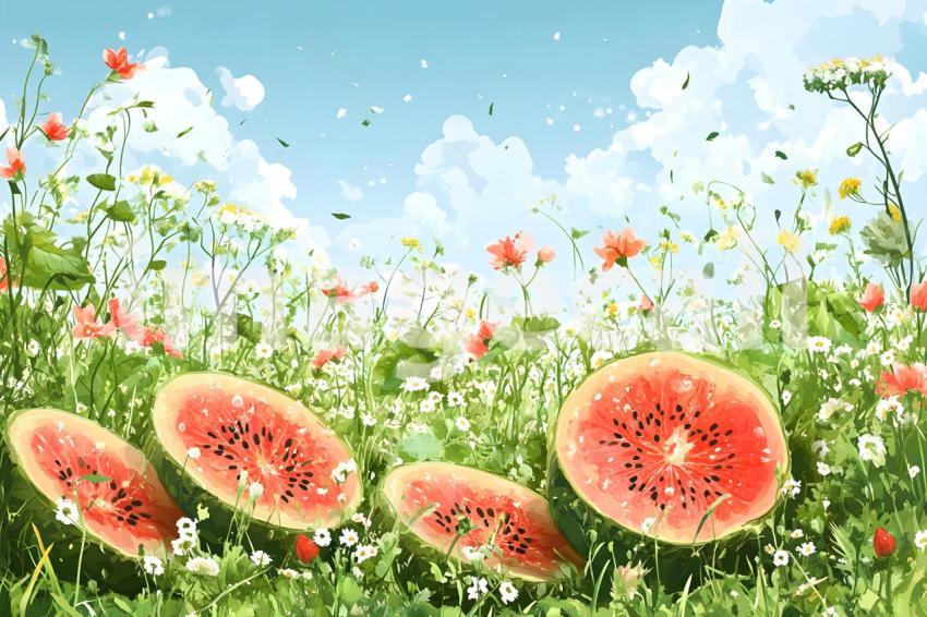 123 professional summer backdrop 325 backdrops b25156