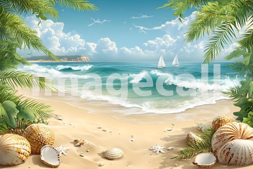 144 professional summer backdrop 325 backdrops b25156