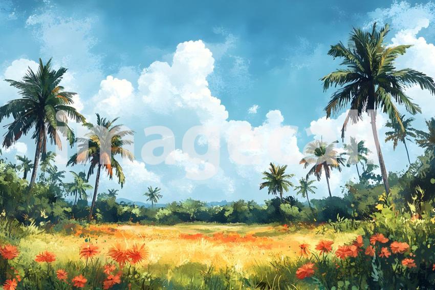 223 professional summer backdrop 325 backdrops b25156
