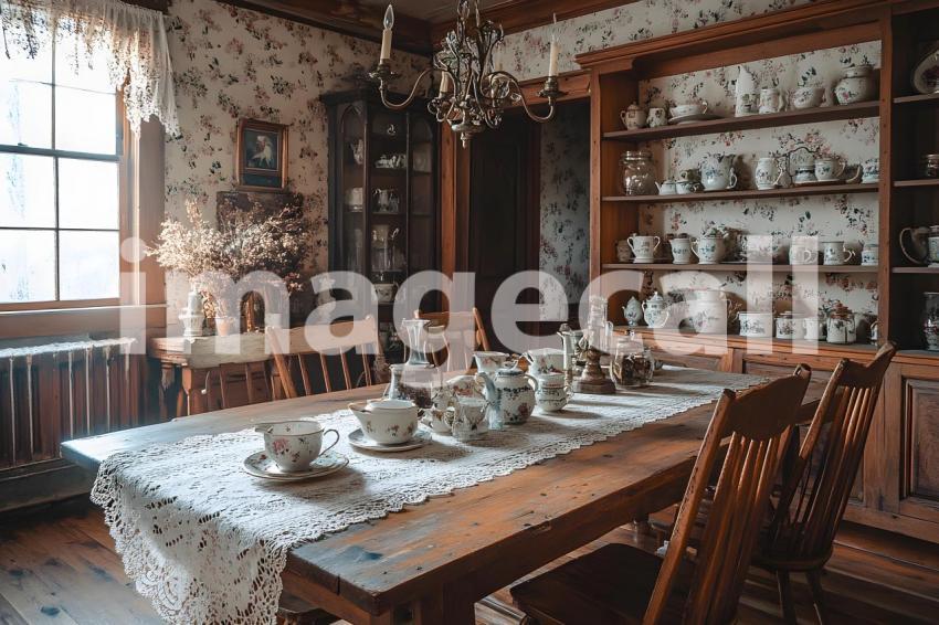 Abc1323 Vintage Rustic Dining Room A cozy vintage rustic dini 24e6abf3 25ff 4f66 a7dc 76b8a52a8e4b 0