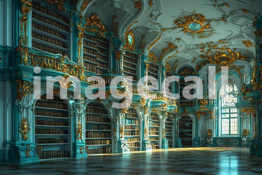 Clips12345 Gothic Gold Library A backdrop depicting a Gothic st 9a7596f9 24e8 45a6 9807 ab74f416537c part4