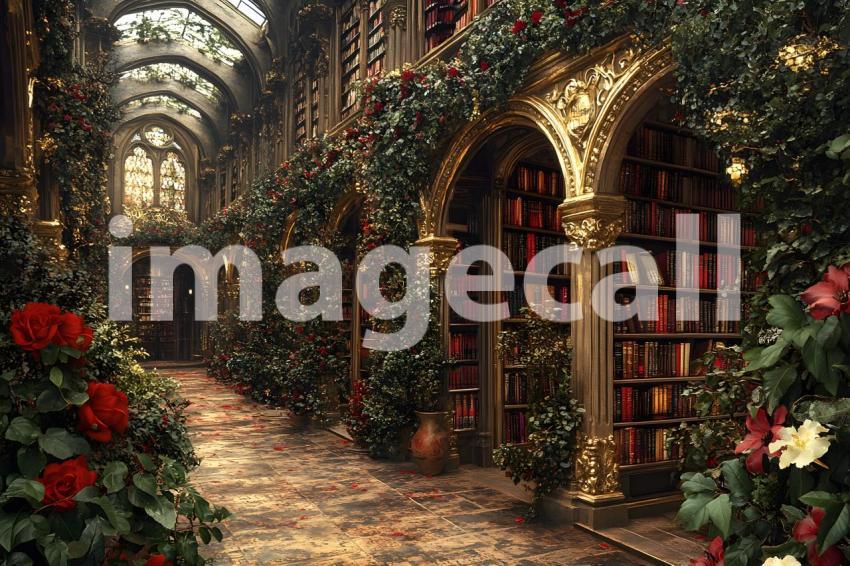 Clips12345 Gothic Gold Library A backdrop depicting a Gothic st db1052bc 8daf 4bc0 b7a8 25e99b387d6e part3