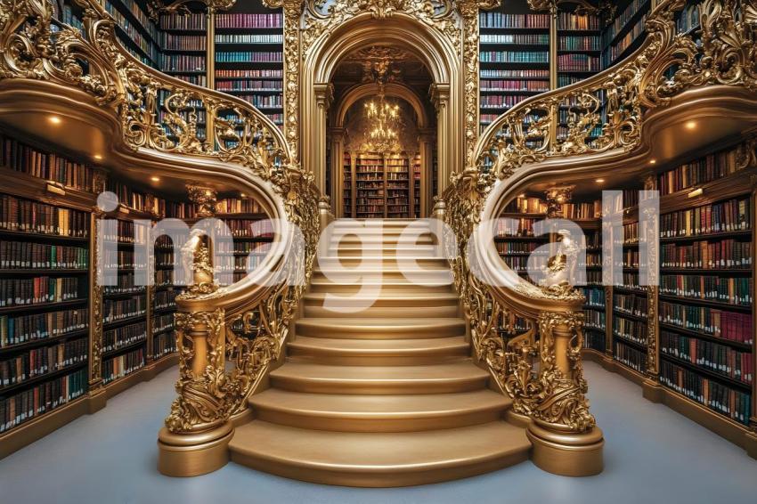 Clips12345 Gothic Gold Library A backdrop depicting a Gothic st 3adf2446 d1c1 4f0d be83 1030ce995111 part4