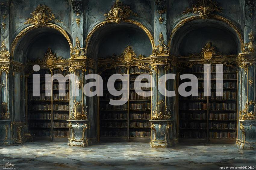 Clips12345 Gothic Gold Library A backdrop depicting a Gothic st db1052bc 8daf 4bc0 b7a8 25e99b387d6e part4
