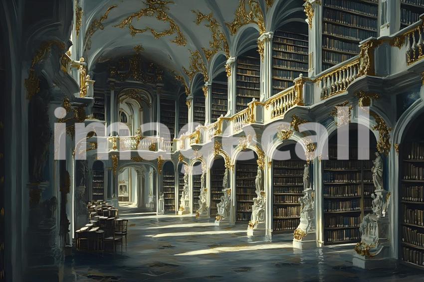 Clips12345 Gothic Gold Library A backdrop depicting a Gothic st e6b2ffc8 c35e 4d89 baa4 853abb5f55f8 part3