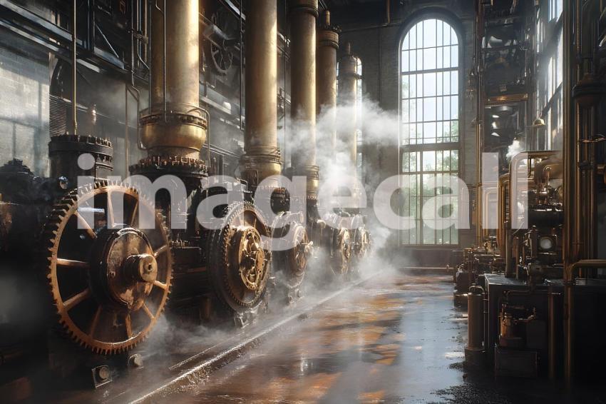 Clips12345 Steam Powered Factory An industrial factory with tow 0d14b0de 130b 4ae2 94e8 df913aadaec2 part1