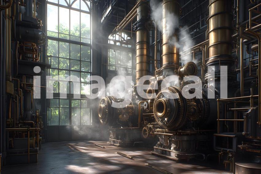 Clips12345 Steam Powered Factory An industrial factory with tow 3d97359c 7dc1 4dd5 a0d8 9becea08bd34 part1