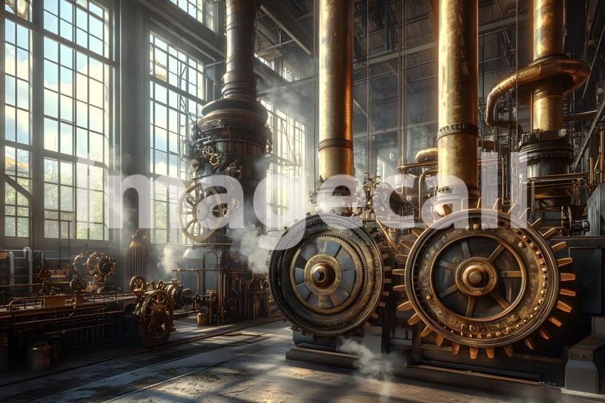 Clips12345 Steam Powered Factory An industrial factory with tow 3d97359c 7dc1 4dd5 a0d8 9becea08bd34 part3