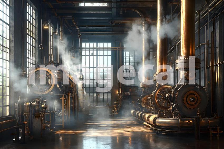 Clips12345 Steam Powered Factory An industrial factory with tow a524a27d 4392 475c aa11 a666db0bfa7e part1