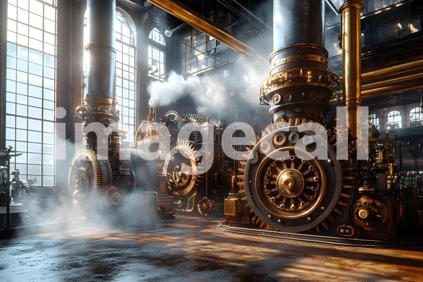 Clips12345 Steam Powered Factory An industrial factory with tow 1ebac783 3c90 49d1 88f7 35aef1212c03 part2