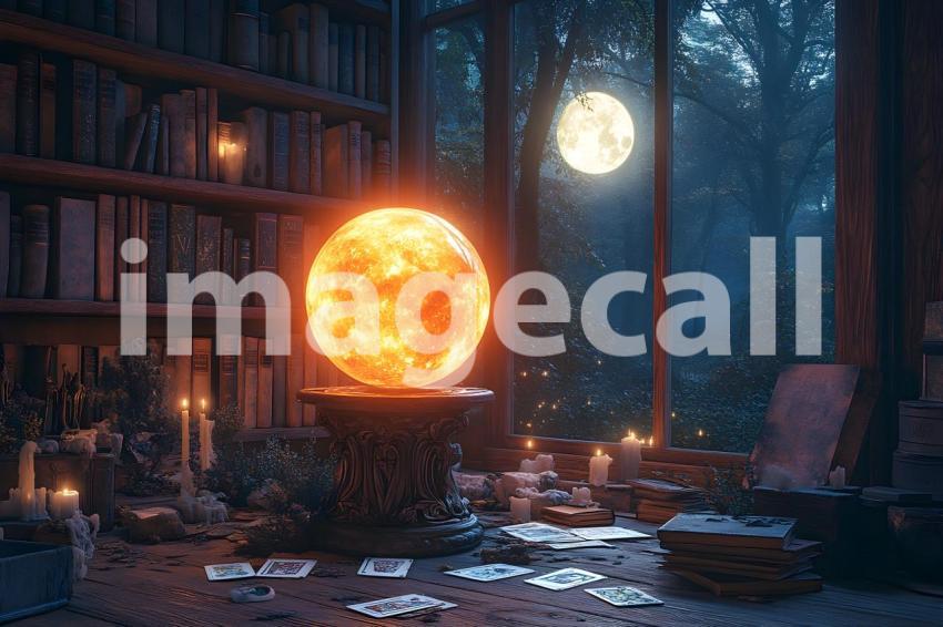 Abc1323 A glowing witchs crystal ball sitting on a carved woo 0fcbbe7e ff81 4ba2 bfad 1ea0bc3b07e5 3