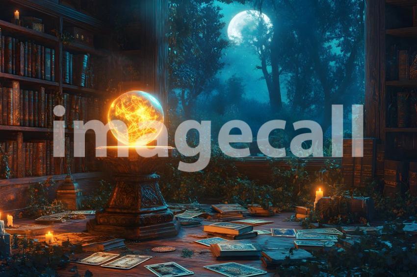 Abc1323 A glowing witchs crystal ball sitting on a carved woo 9fc8141a b1d4 4408 b623 9c331868733b 2