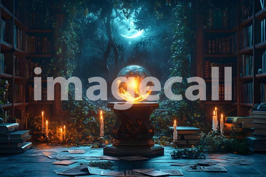 Abc1323 A glowing witchs crystal ball sitting on a carved woo 29a60400 3260 4eee b2d5 2e2b80914b47 1