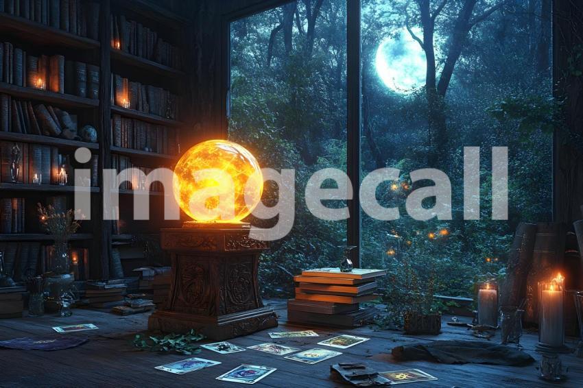 Abc1323 A glowing witchs crystal ball sitting on a carved woo 0fcbbe7e ff81 4ba2 bfad 1ea0bc3b07e5 0