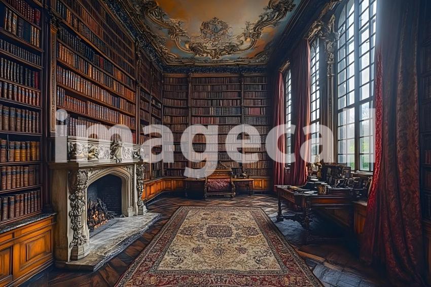 Abc1323 Regal Library A stately library with towering bookshe 52dd5b20 b45d 4827 9be1 0126f8f9fe66 0