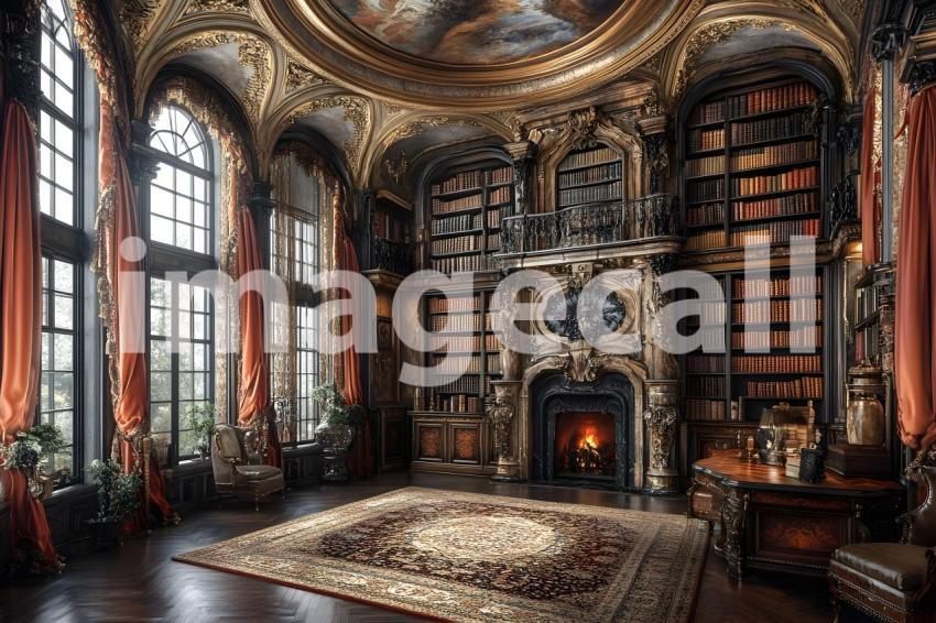 Abc1323 Regal Library A stately library with towering bookshe 52dd5b20 b45d 4827 9be1 0126f8f9fe66 1