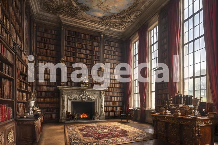 Abc1323 Regal Library A stately library with towering bookshe 73c5b3cc 8aff 465f 8725 1660a156f602 1