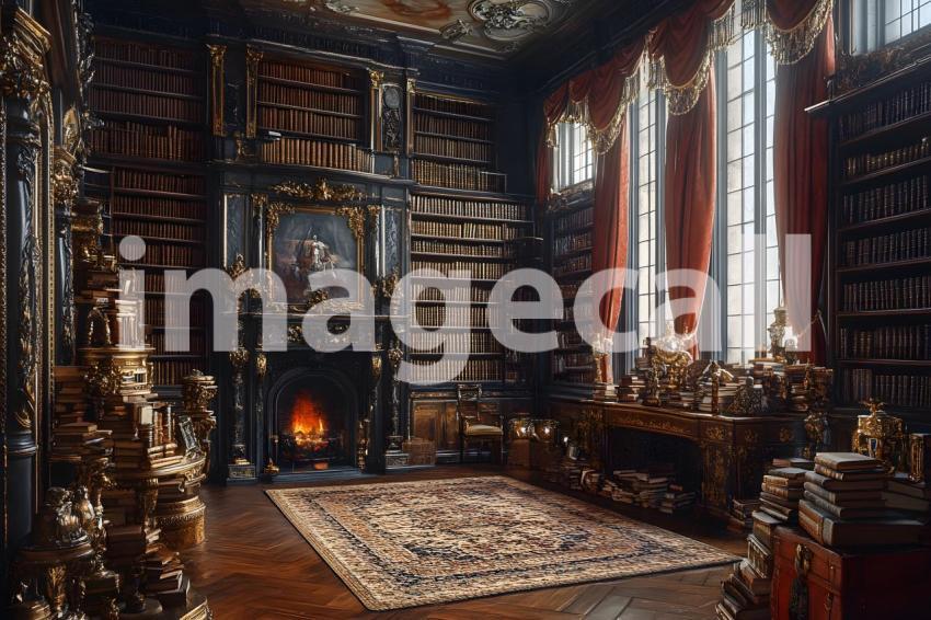 Abc1323 Regal Library A stately library with towering bookshe 1326b311 7da6 471b 8f3b cbfedff750a4 0