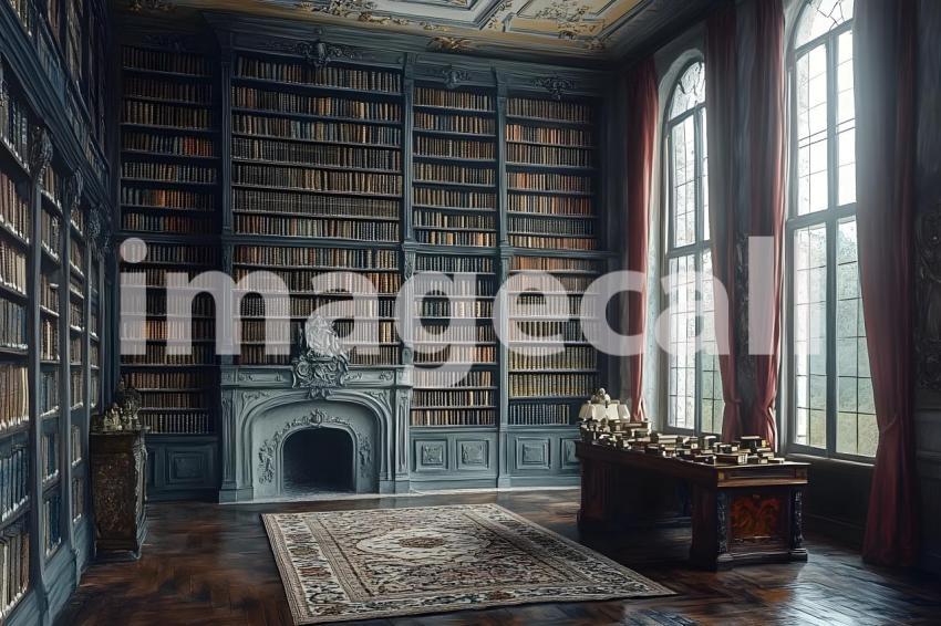 Abc1323 Regal Library A stately library with towering bookshe 1326b311 7da6 471b 8f3b cbfedff750a4 2