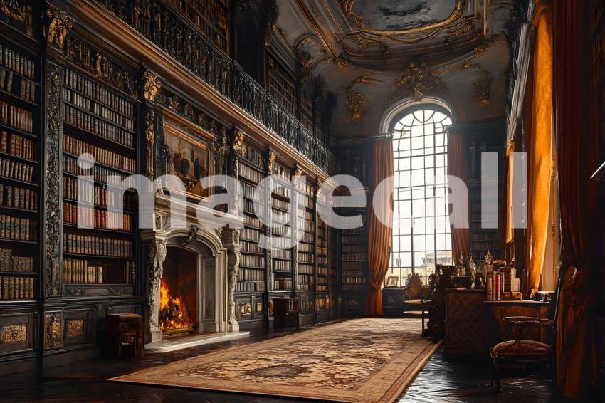 Abc1323 Regal Library A stately library with towering bookshe b1e12575 747c 4adc 9a59 106c5b40ec4a 0