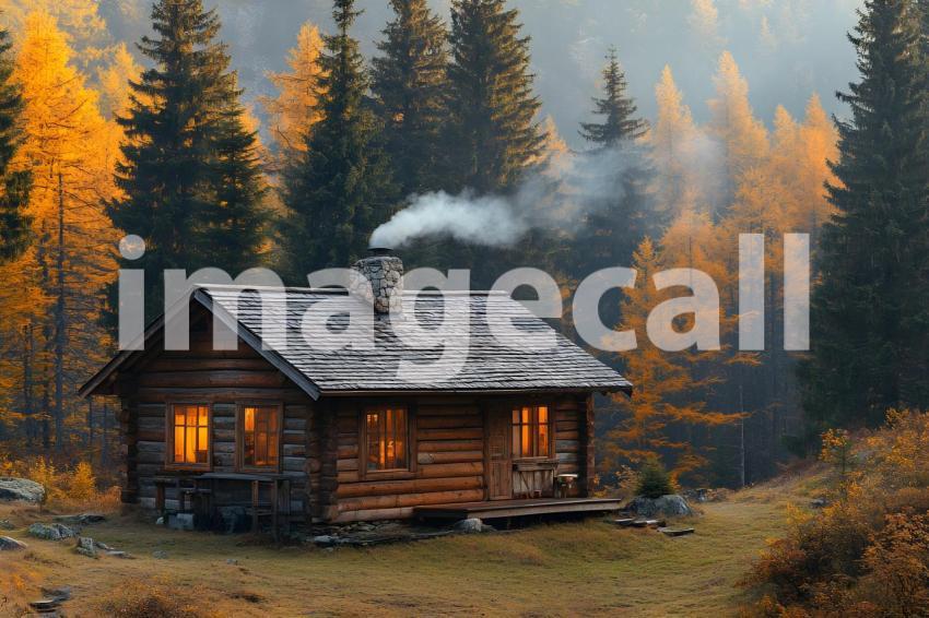 U3644368625 Rustic Cabin Retreat A cozy wooden cabin set in t 4b279e8d b4a4 4071 919b 76ec7da6e31b 3