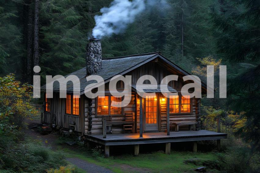 U3644368625 Rustic Cabin Retreat A cozy wooden cabin set in t 05a35915 5b82 4e5b aa37 715b34bdf7bd 3