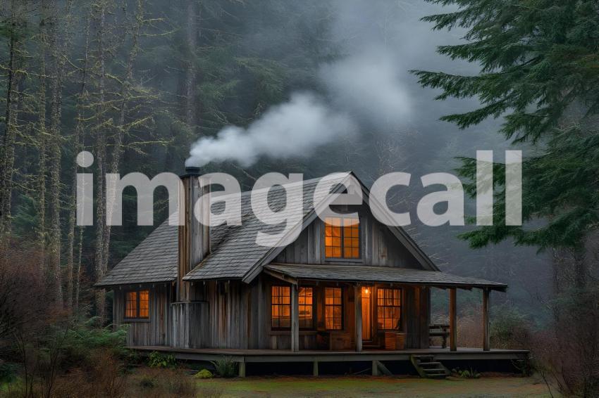 U3644368625 Rustic Cabin Retreat A cozy wooden cabin set in t 8d0304f8 0720 4704 90be 8254ce32037e 2