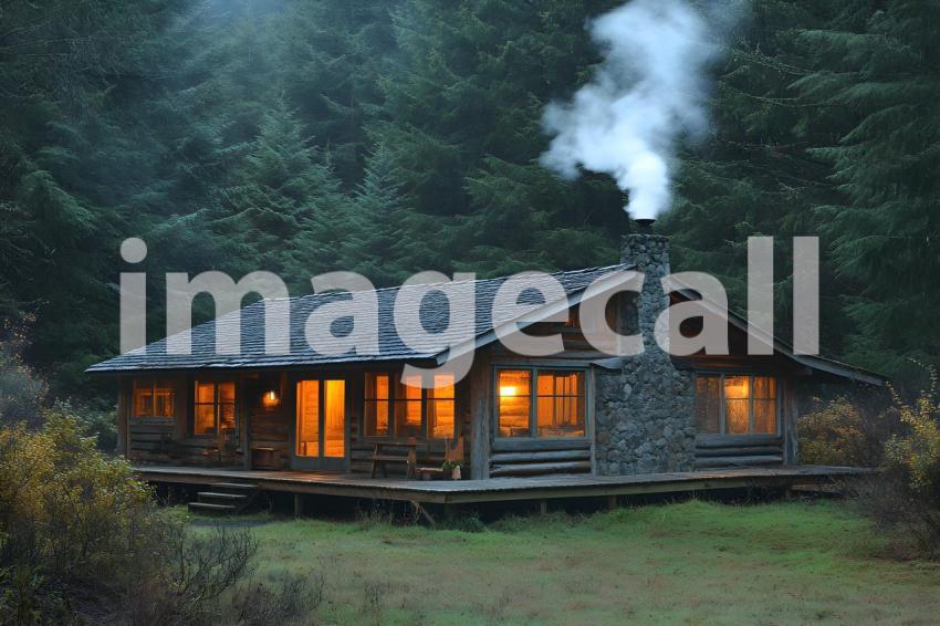 U3644368625 Rustic Cabin Retreat A cozy wooden cabin set in t 8d0304f8 0720 4704 90be 8254ce32037e 3