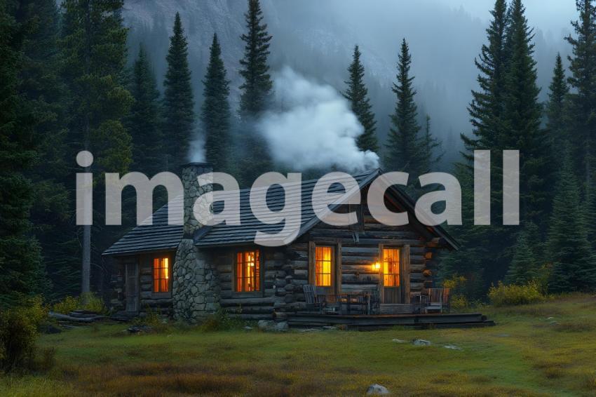 U3644368625 Rustic Cabin Retreat A cozy wooden cabin set in t 9e4a820f bfd6 4ff7 acde 3ae89f0c5503 1
