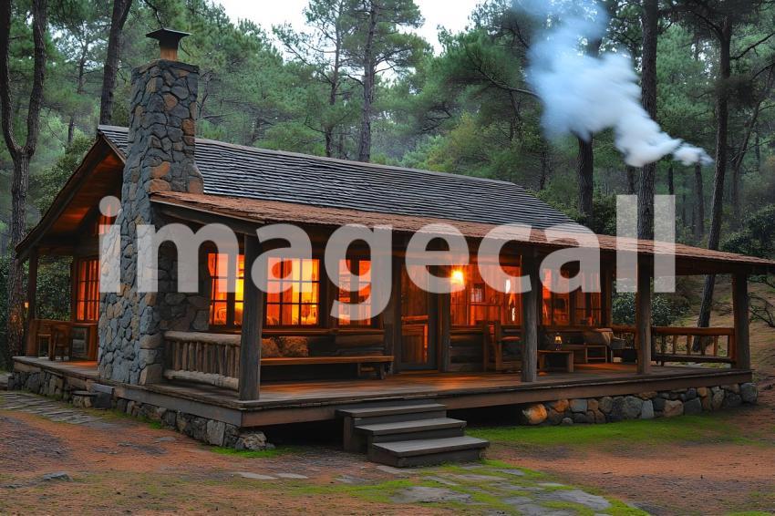 U3644368625 Rustic Cabin Retreat A cozy wooden cabin set in t fb9b04c4 0ed3 4082 8aea b5f1c3069e24 3