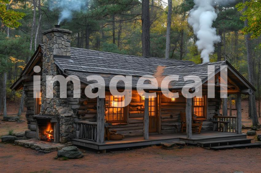 U3644368625 Rustic Cabin Retreat A cozy wooden cabin set in t ae0473c2 a5cc 45ec bf82 c5fd4a35aeb5 2