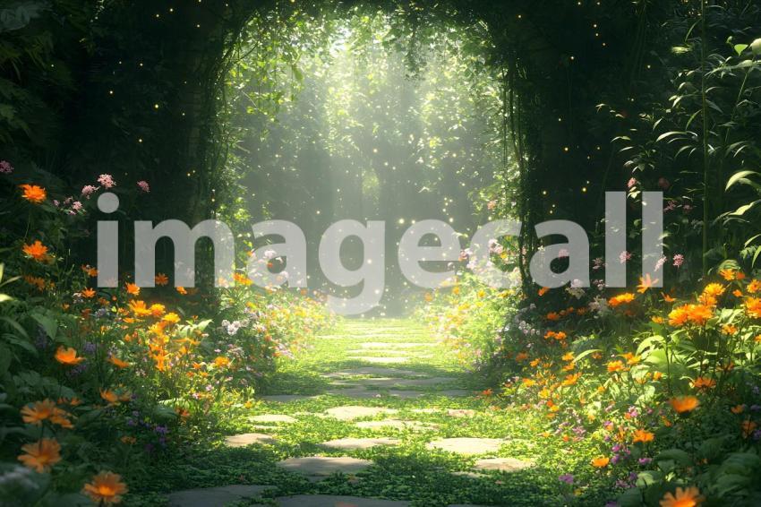 019 secret garden 20 backdrops bd25563