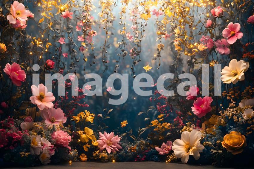 006 secret garden 20 backdrops bd25563