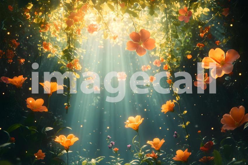 016 secret garden 20 backdrops bd25563