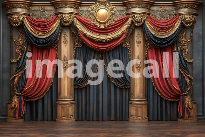 Clips12345 Antique Baroque Carved Wooden Panels with Rich Fabri 21819e69 67ae 4ae8 85a6 730fb77e83f2 part4