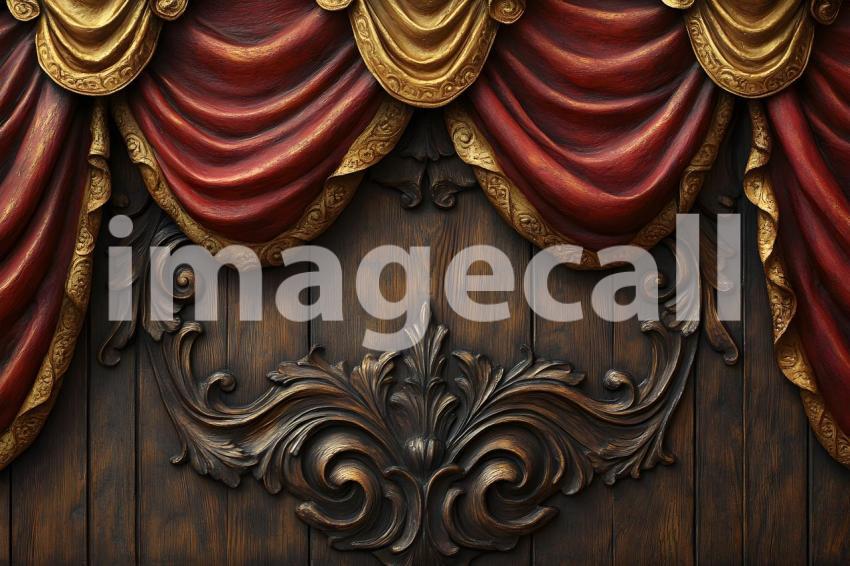 Clips12345 Antique Baroque Carved Wooden Panels with Rich Fabri 21819e69 67ae 4ae8 85a6 730fb77e83f2 part1