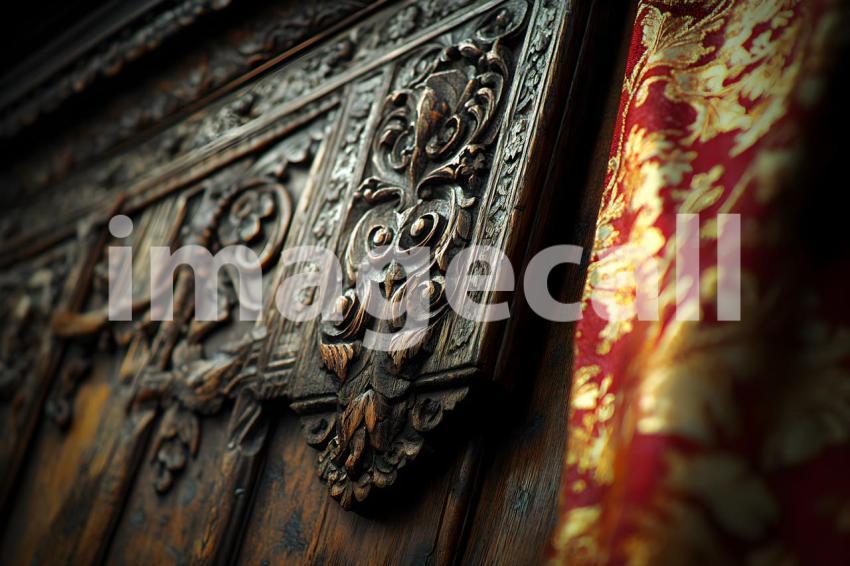 Clips12345 Antique Baroque Carved Wooden Panels with Rich Fabri f187c30d 6497 4b42 b5a4 9f319af2bc2f part4