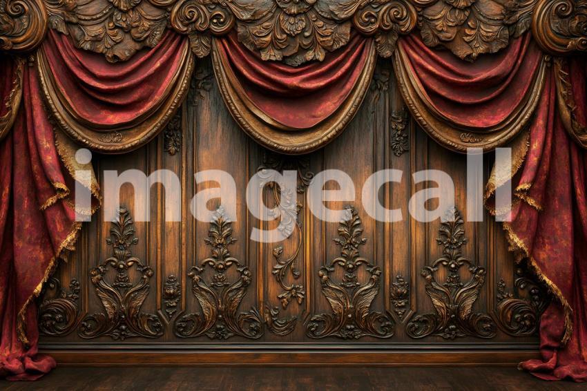 Clips12345 Antique Baroque Carved Wooden Panels with Rich Fabri 21819e69 67ae 4ae8 85a6 730fb77e83f2 part3
