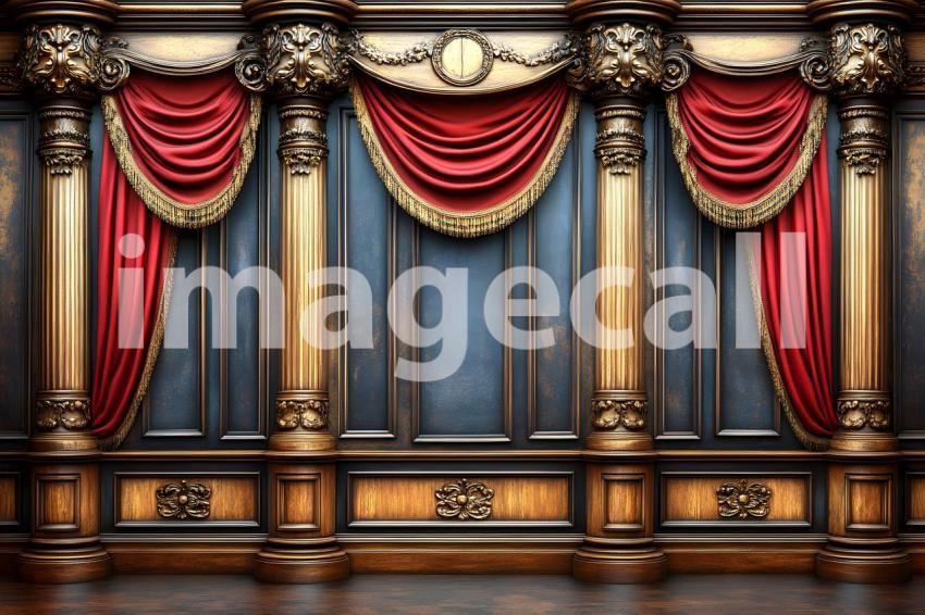 Clips12345 Antique Baroque Carved Wooden Panels with Rich Fabri f187c30d 6497 4b42 b5a4 9f319af2bc2f part2