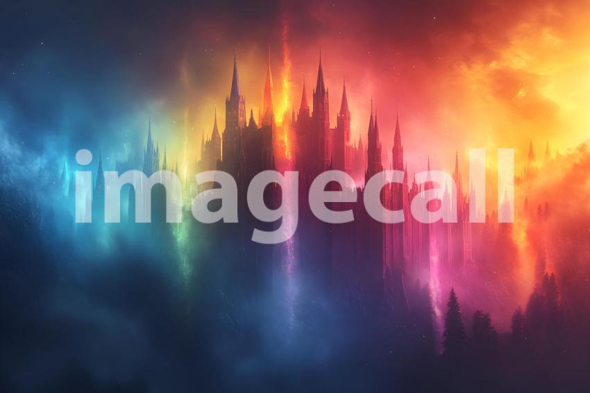 U3644368625 Mystical fairyland castle surrounded by soft mist 81197759 9fed 4789 850e 1889336230c6 0