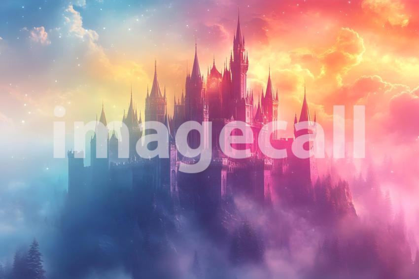 U3644368625 Mystical fairyland castle surrounded by soft mist 0bbfb195 bc0f 4dbb b3e7 7dd0e4905869 3