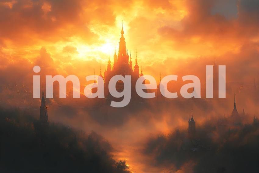 U3644368625 Mystical fairyland castle surrounded by soft mist d425614f 5319 4b3b 8ae8 48b43f46fdc3 1