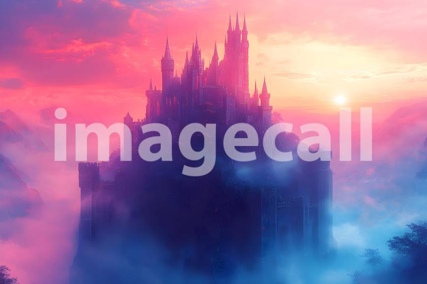 U3644368625 Mystical fairyland castle surrounded by soft mist 2f4d0be9 a429 4431 aa27 2d8c5c3c3ba0 0