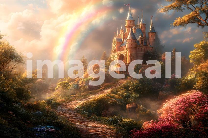 U3644368625 Mystical fairyland castle surrounded by soft mist 2f4d0be9 a429 4431 aa27 2d8c5c3c3ba0 3