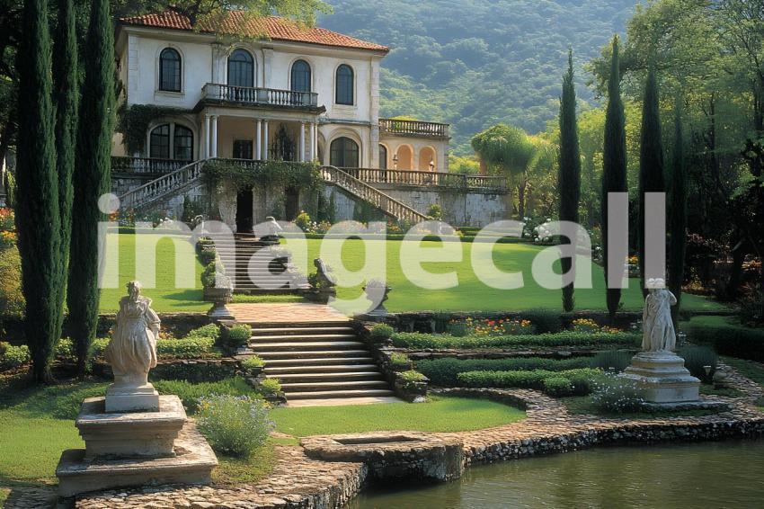 Clips12345 French Botanical Garden An elegant chateau garden wi 87b6989d 7e3e 4d04 90e2 25804494912b part2