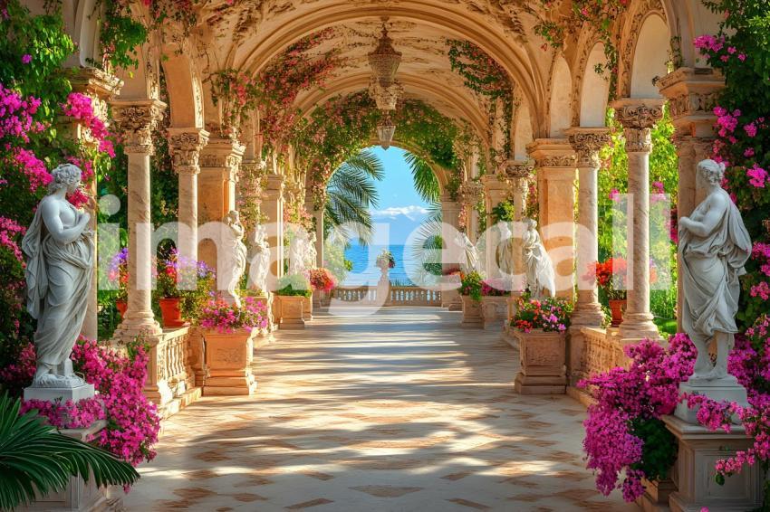 Abc1323 A symmetrical Baroque garden with marble statues ston 33f7e5bb 03a6 4125 a4f0 da5d505100d2 2