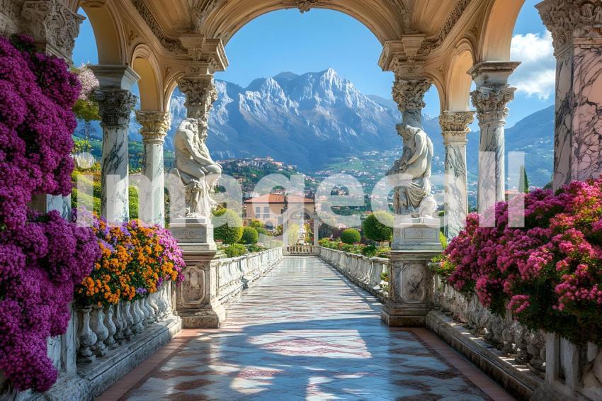 Abc1323 A symmetrical Baroque garden with marble statues ston 36dd423c 46cc 4ce9 867f 3c3c27125439 2
