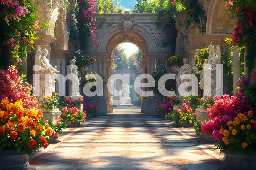 Abc1323 A symmetrical Baroque garden with marble statues ston eea429dd 5ab5 4e8f af0c 2c8ad791eae9 0